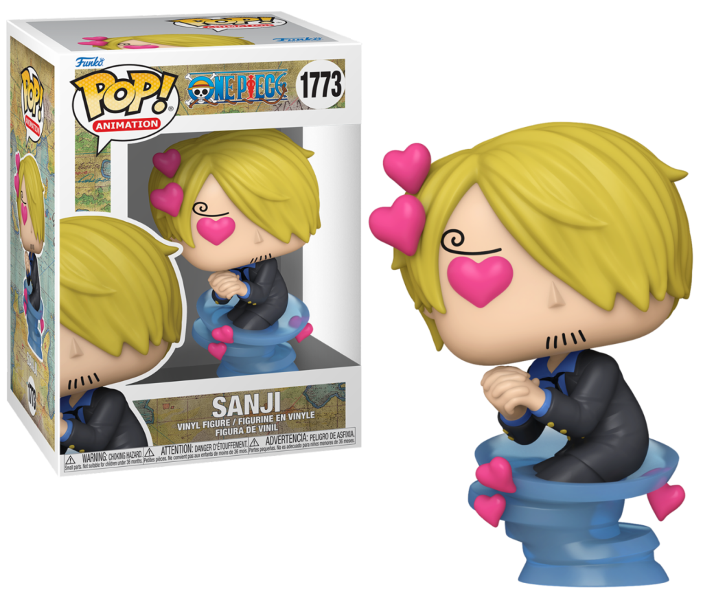 FIGFUN80367_1 One Piece: Funko Pop! Animation - Vinsmoke Sanji (Vinyl Figure 1773) - immagine 1